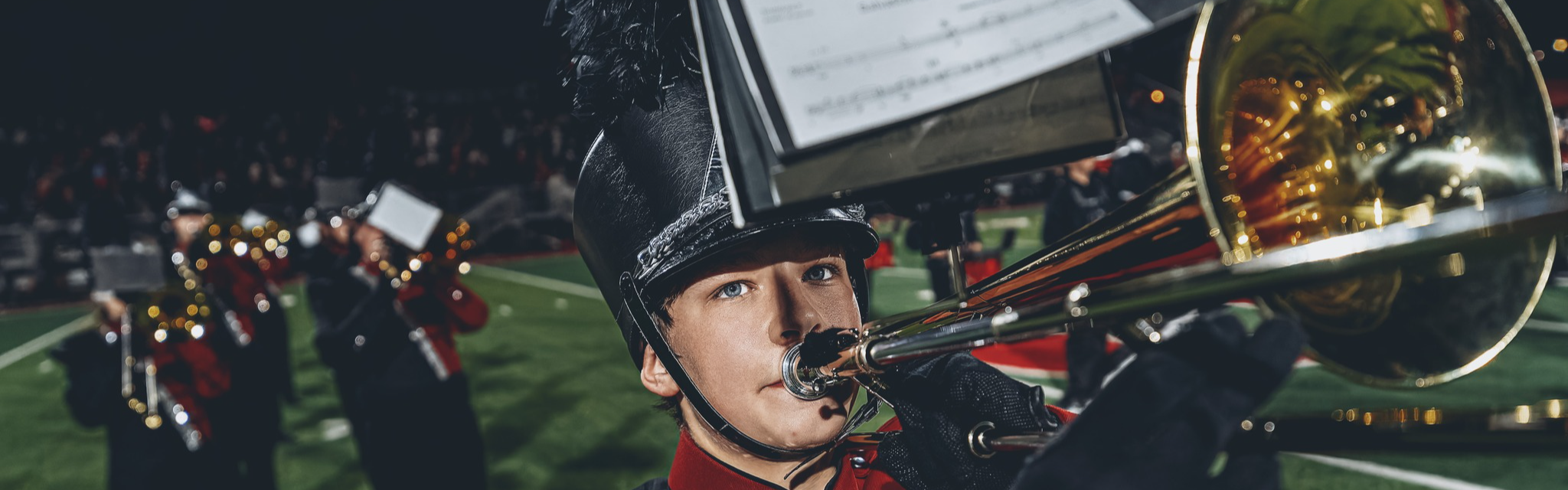 marching band student