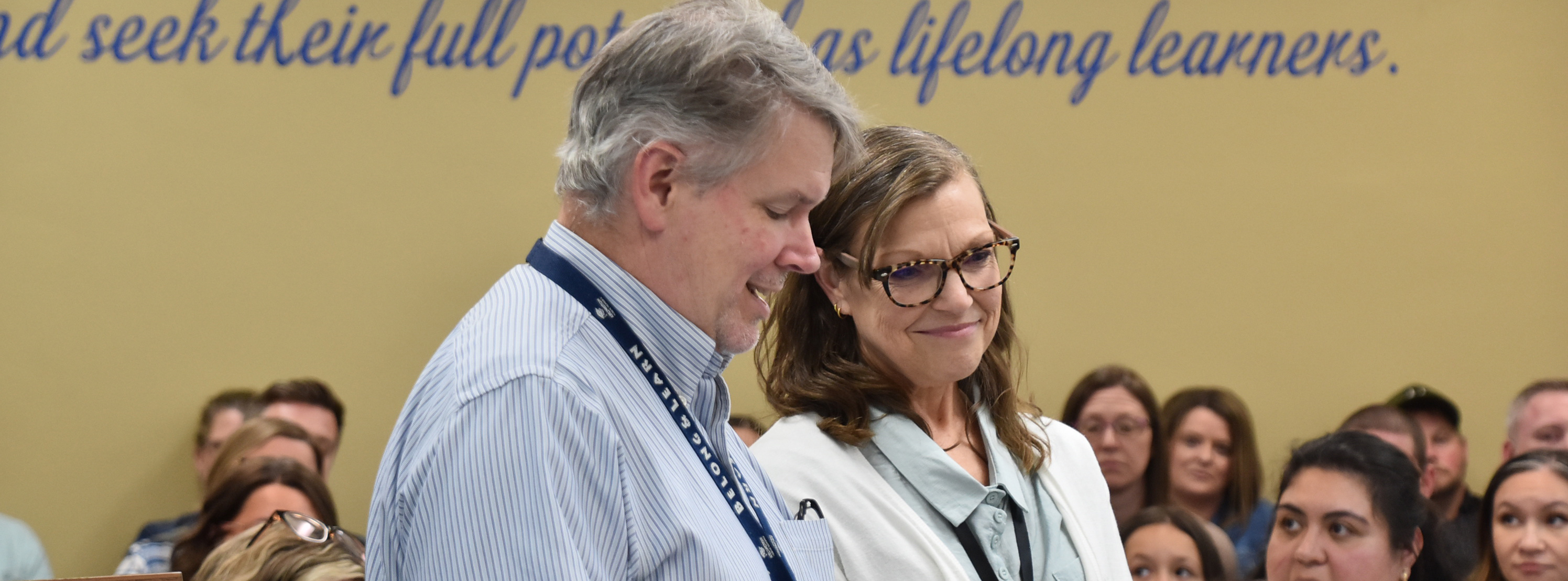APPLE Director Carrie Saunders was recognized on April 27 for being Simply Amazing!