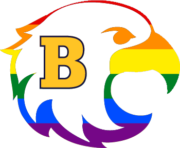 The BPS logo in rainbow colors!