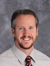 A photo of Dr. Andrew Anderson, Barrington Middle School Principal