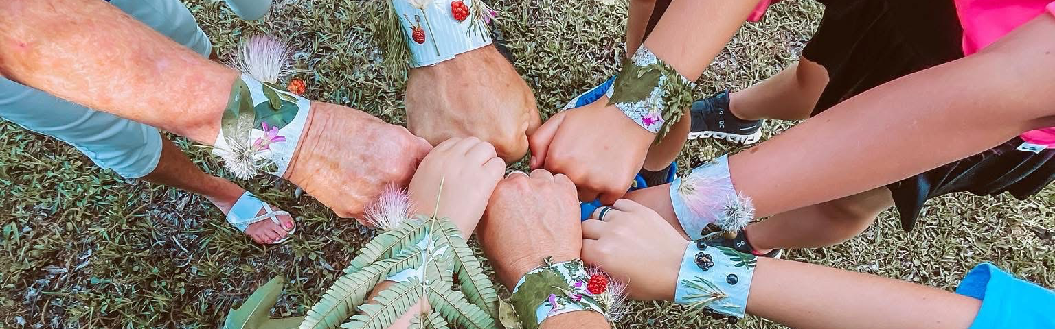 hands joined together