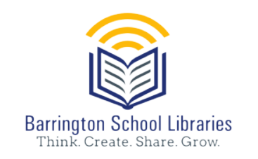 BPS Libraries Logo - book with Wifi Symbol