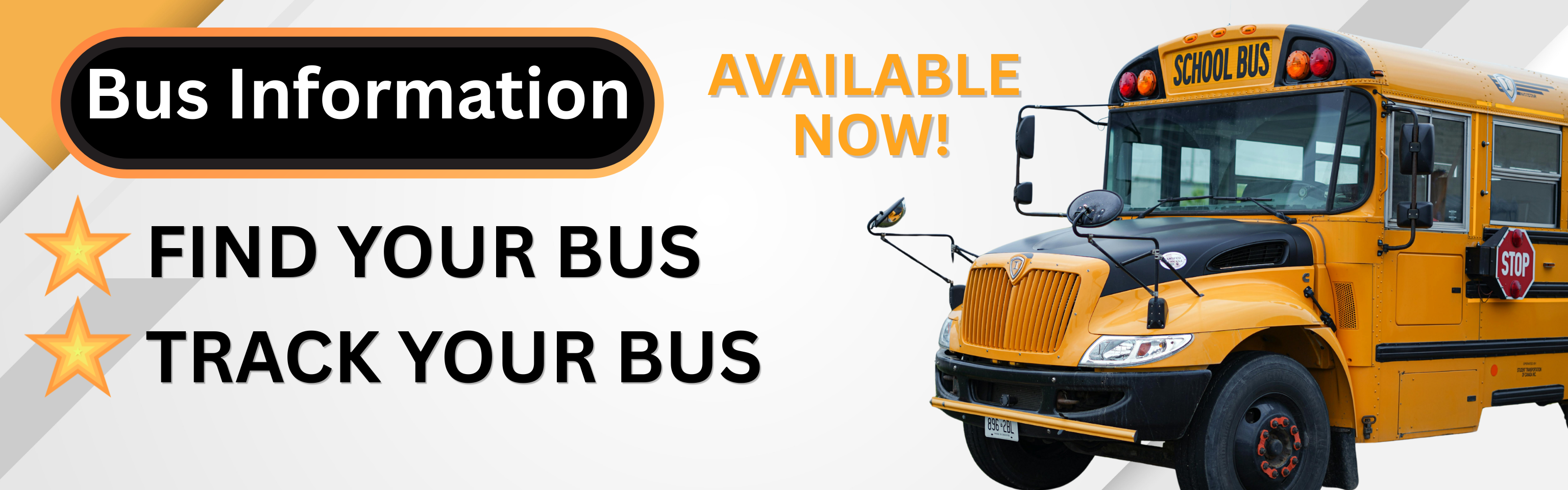 Bus info banner