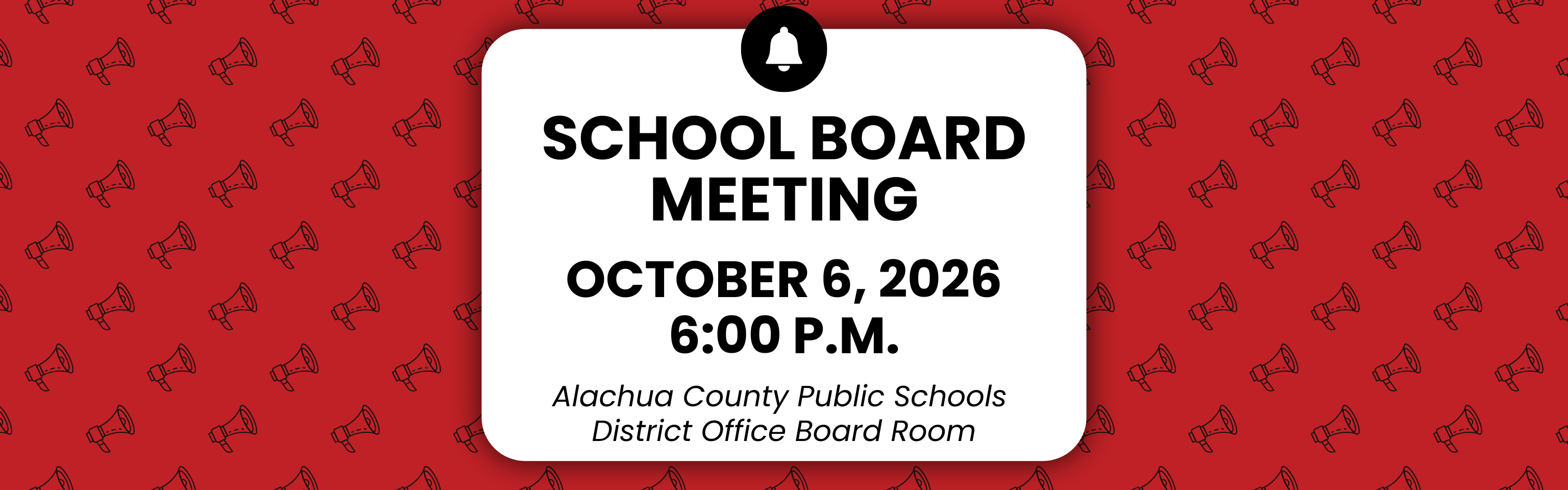 upcoming board workshop and meeting on October 6
