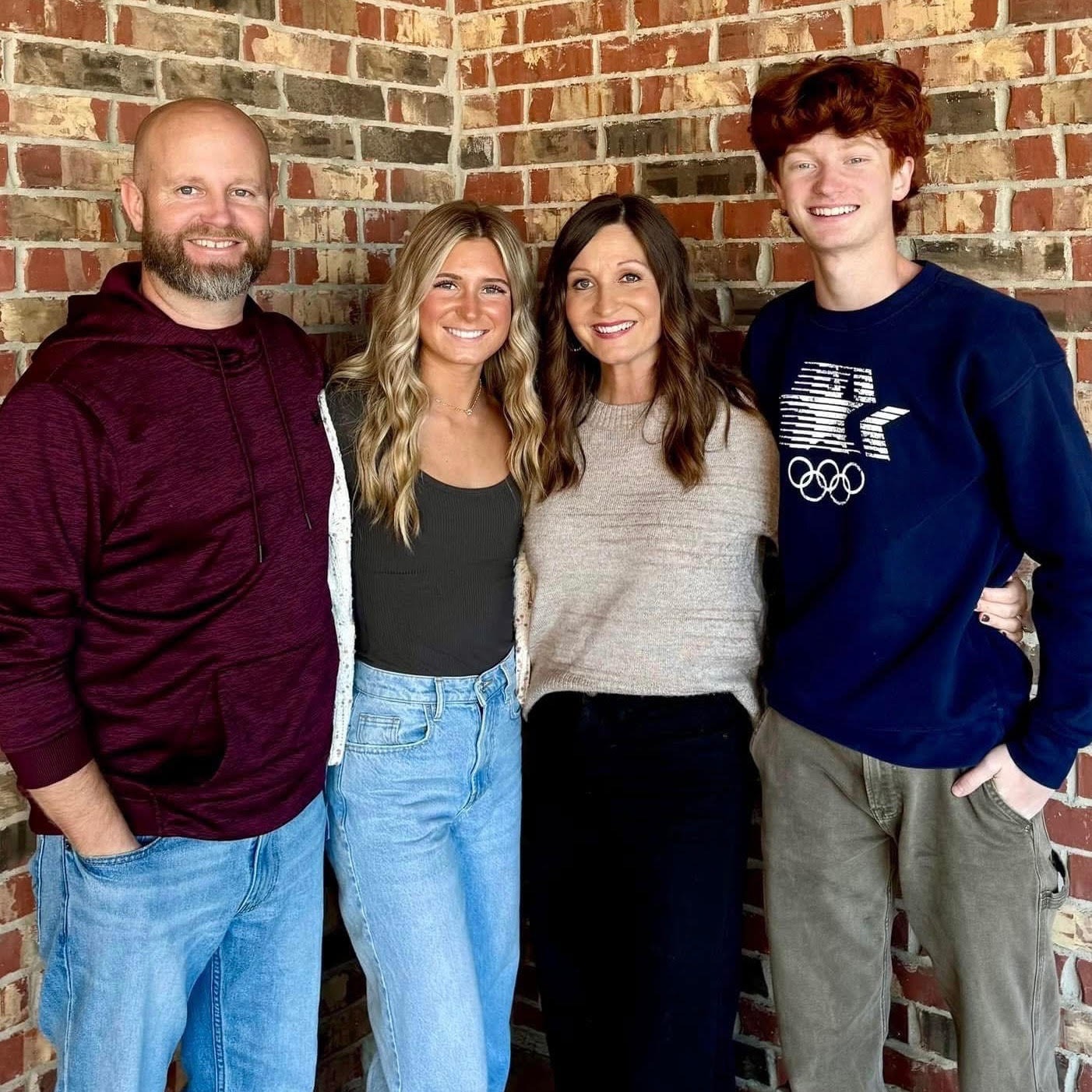 Nick Humphries and family