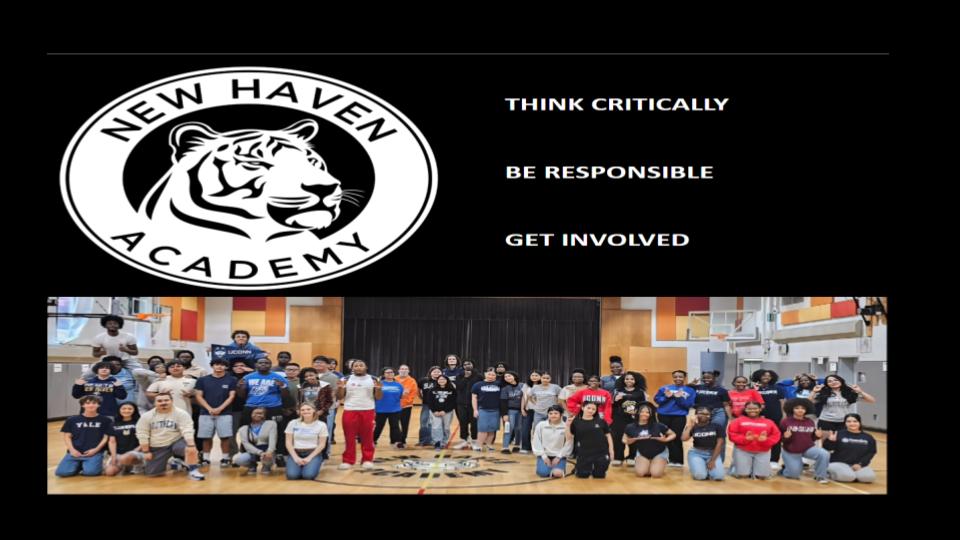 NHA motto & class of 2025 decision day picture