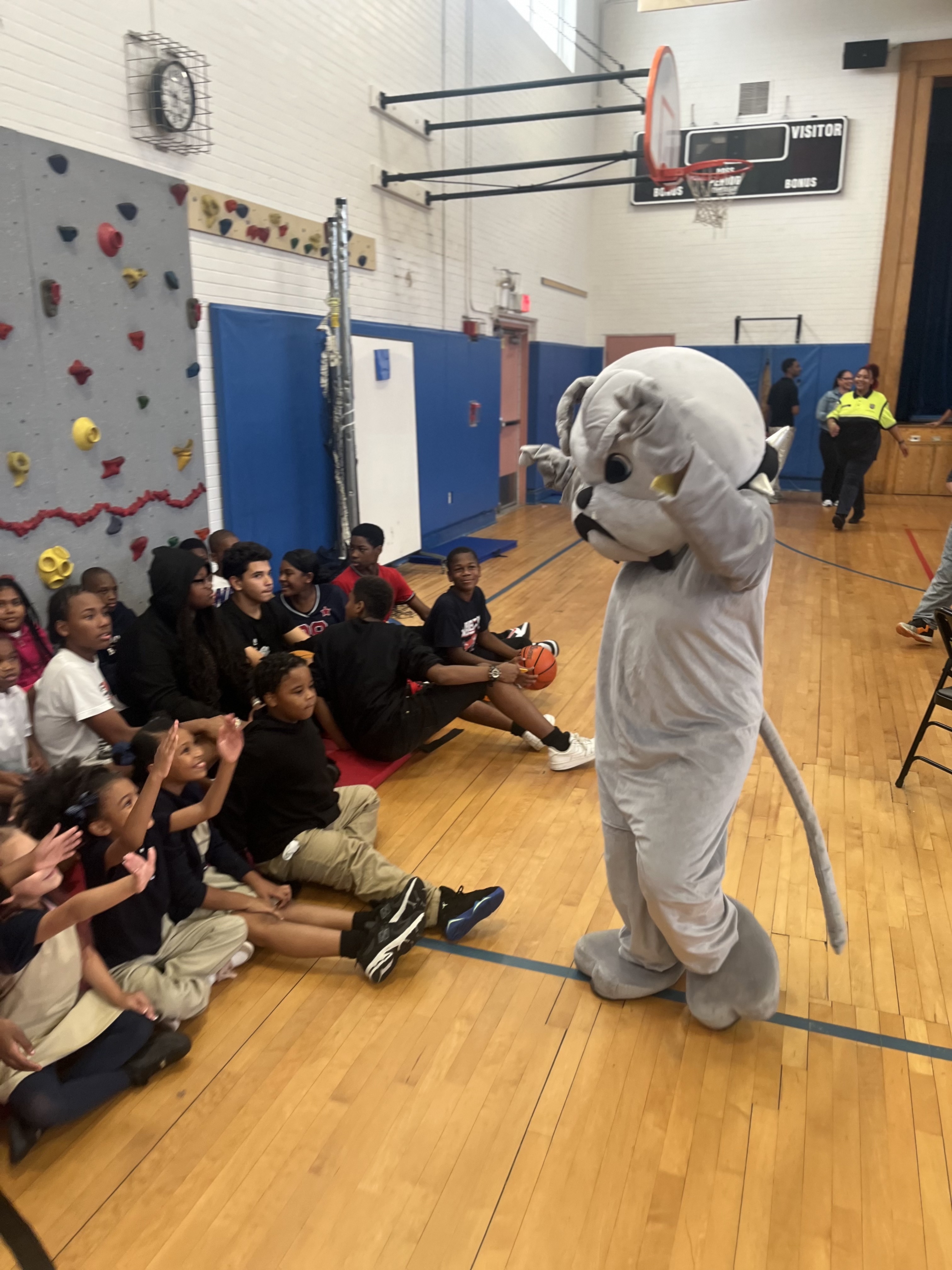 Buster and Students