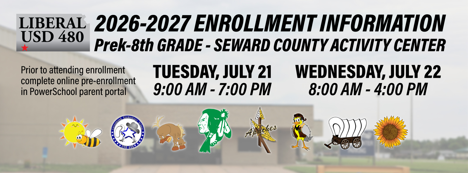 26-27 PreK-8th Grade Enrollment Information