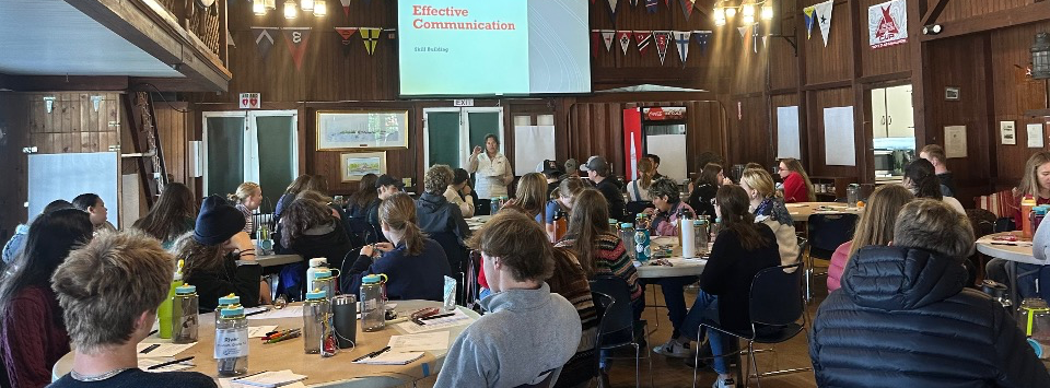 students at the leadership forum