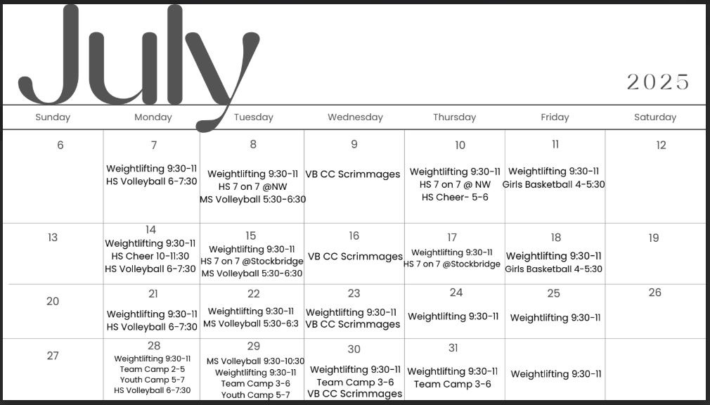 July