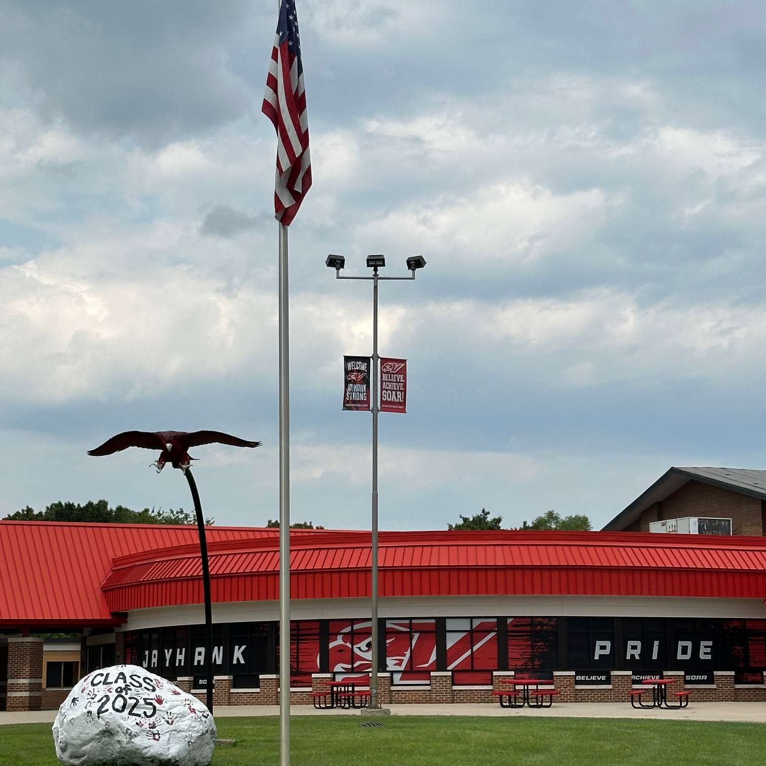 middle high school building
