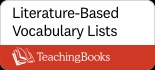 Book guides and lesson plans arranged on a table, showcasing educational resources for teachers and students.