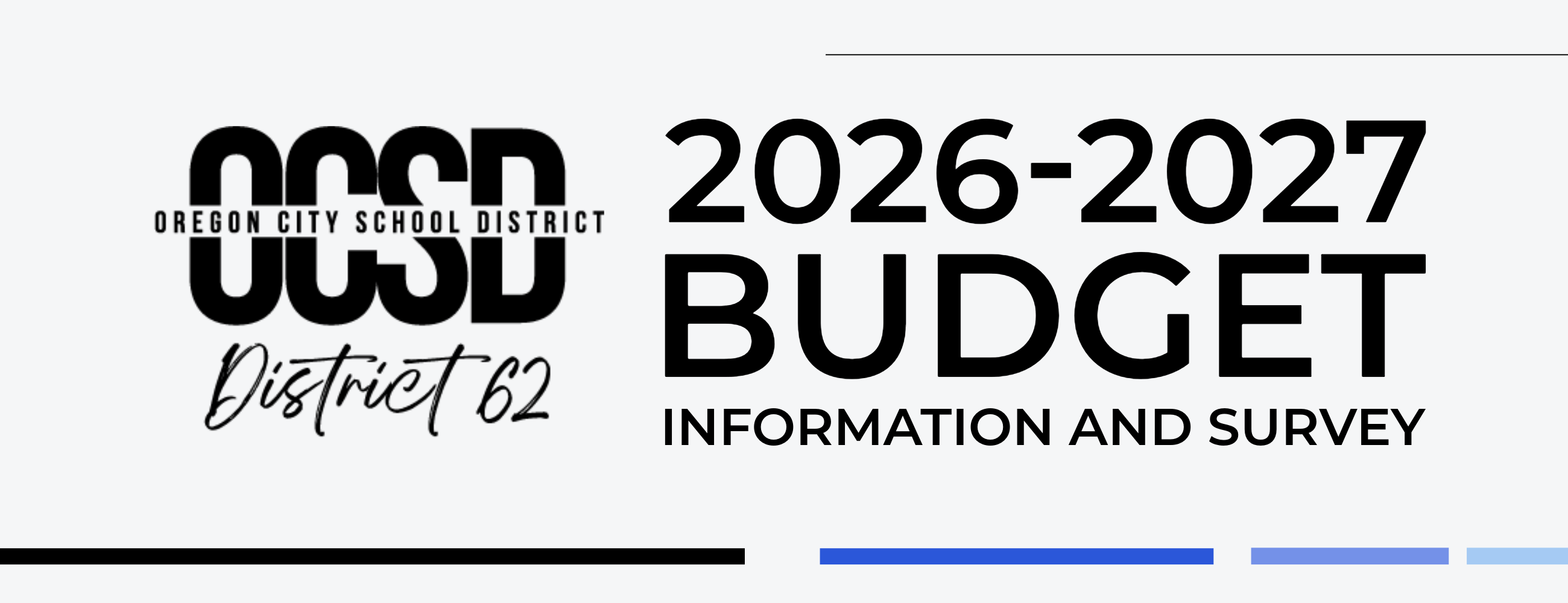 2026-2027 Budget Information and Survey