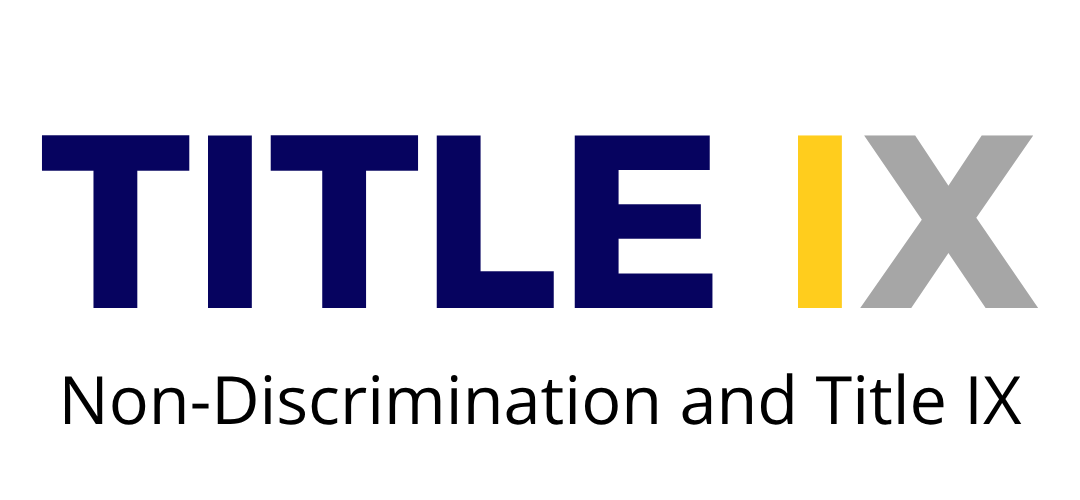 Non-Discrimination and Title IX