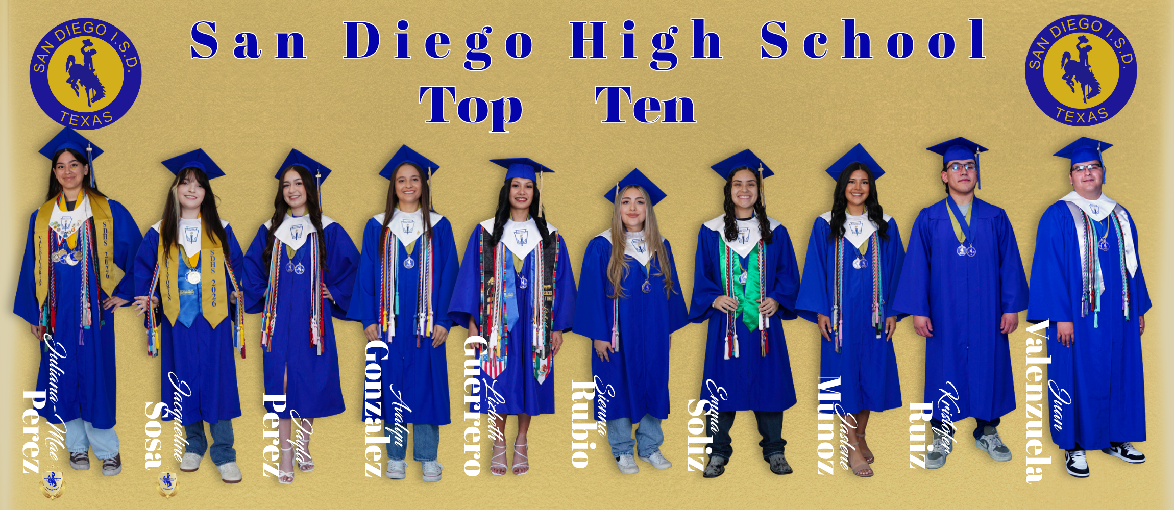 2026 SDHS Top Ten