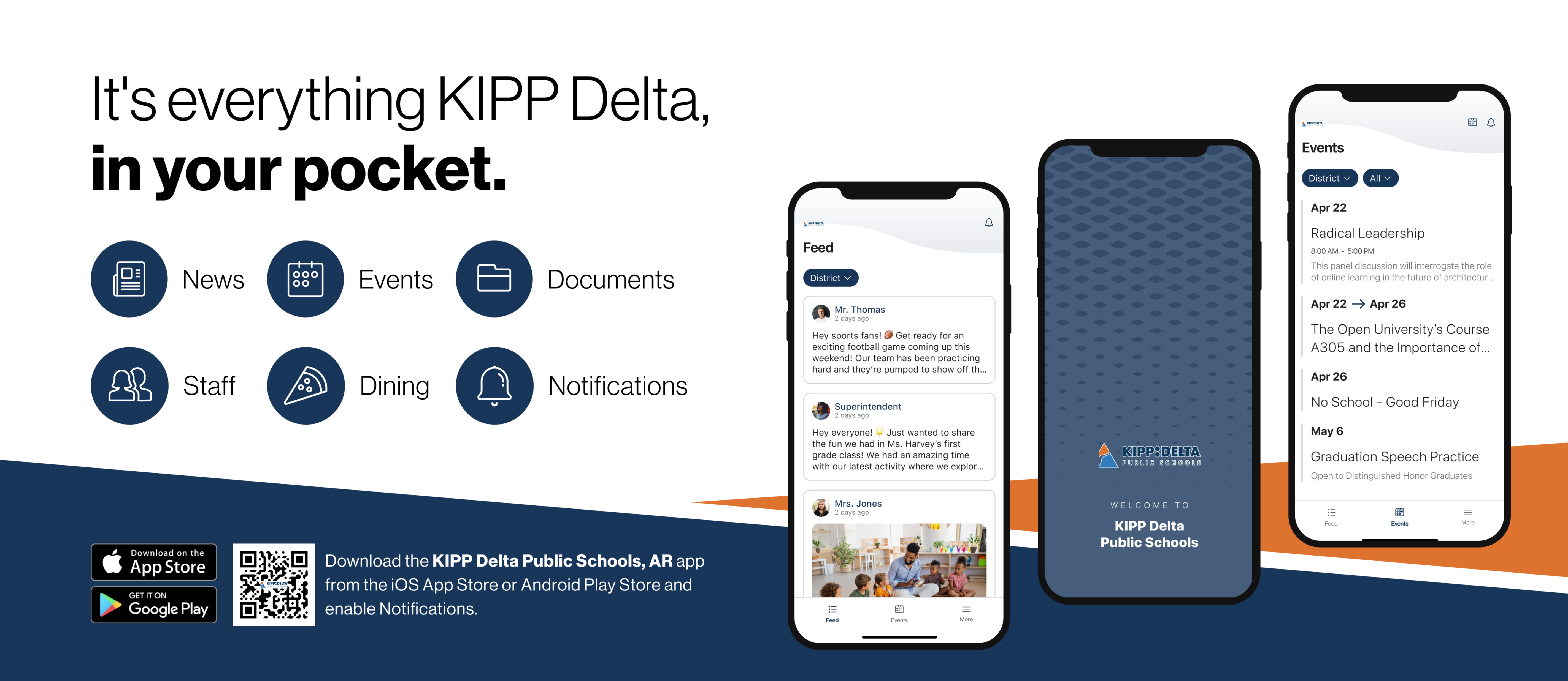 It's everything KIPP Delta in your pocket. 