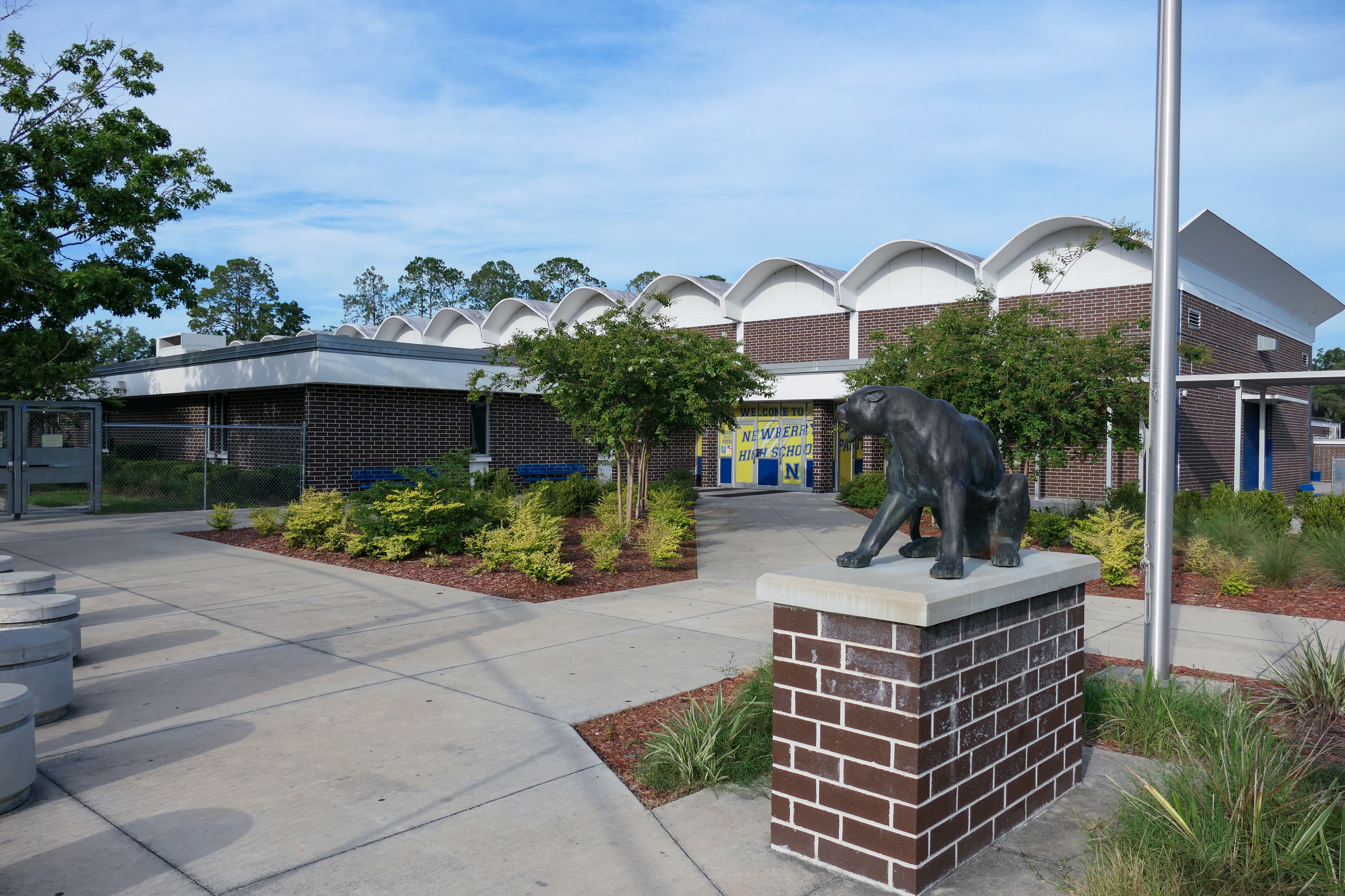 Newberry High School Exterior
