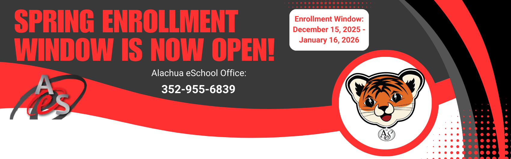 red, black and white banner