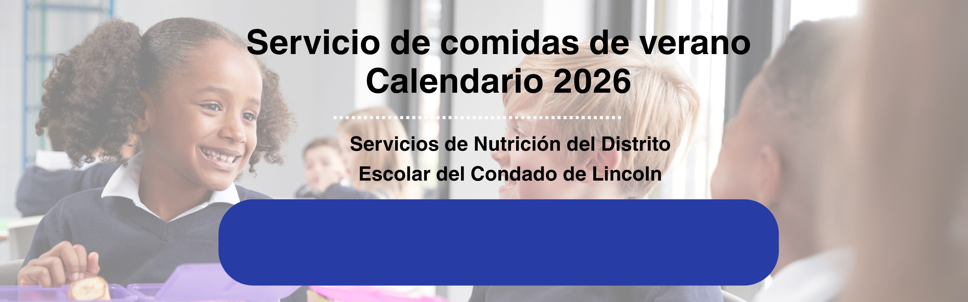 Summer Meal Schedule Spanish