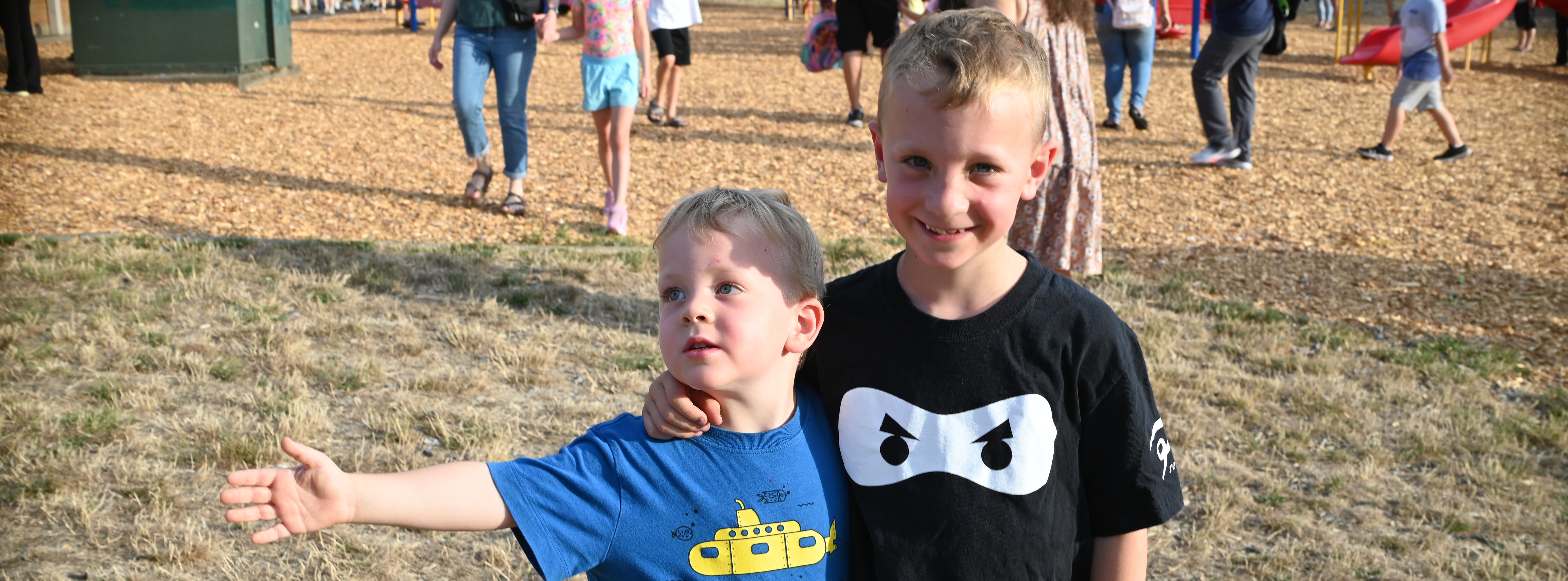 kids on playground