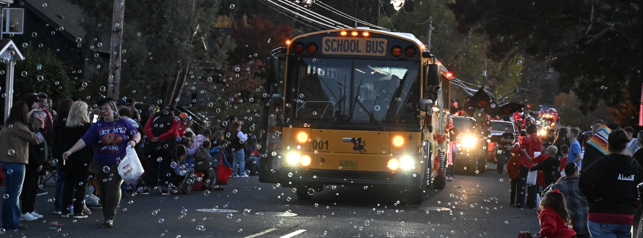 kids at parade