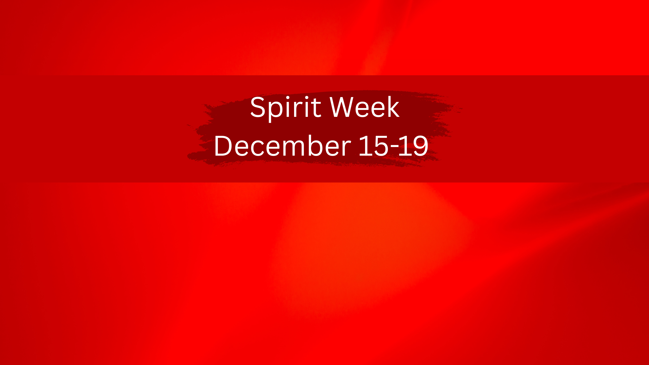 Spirit Week