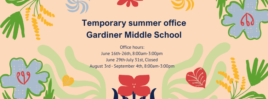 Summer office hours