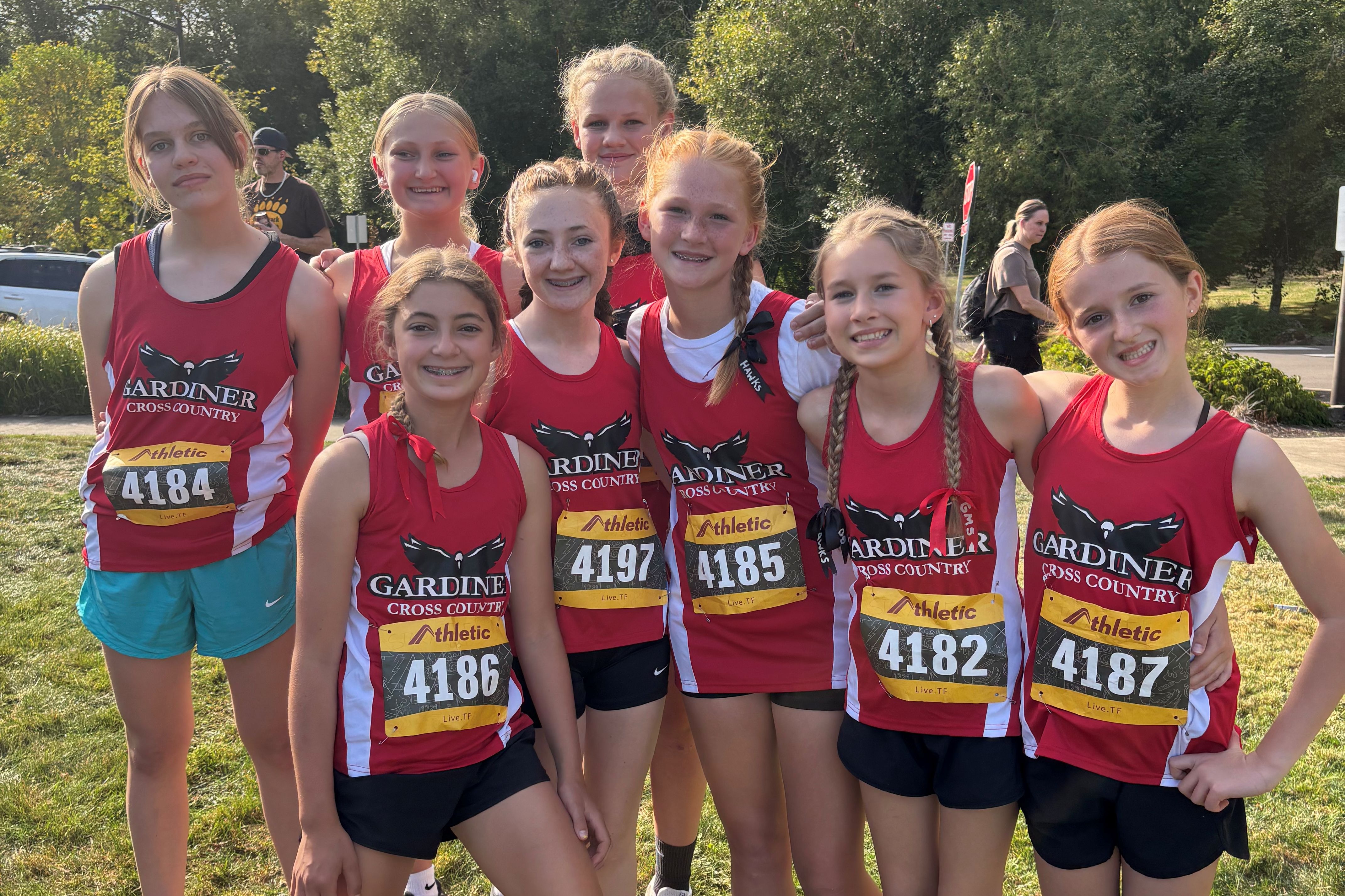 Cross country students