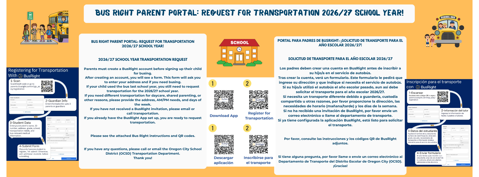 Bus Right Registration for Transportation