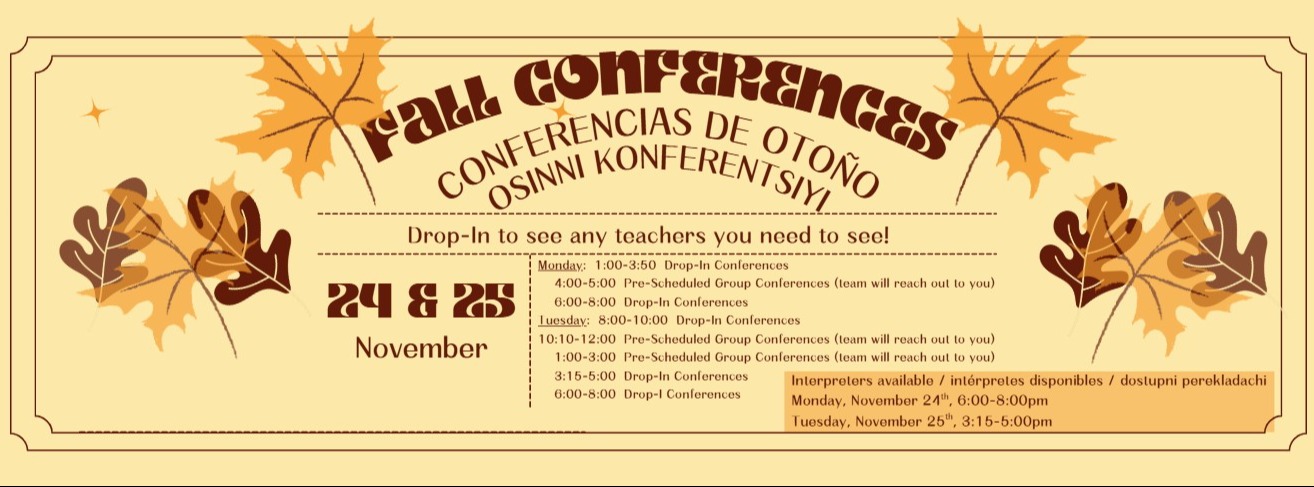 fall conference graphic