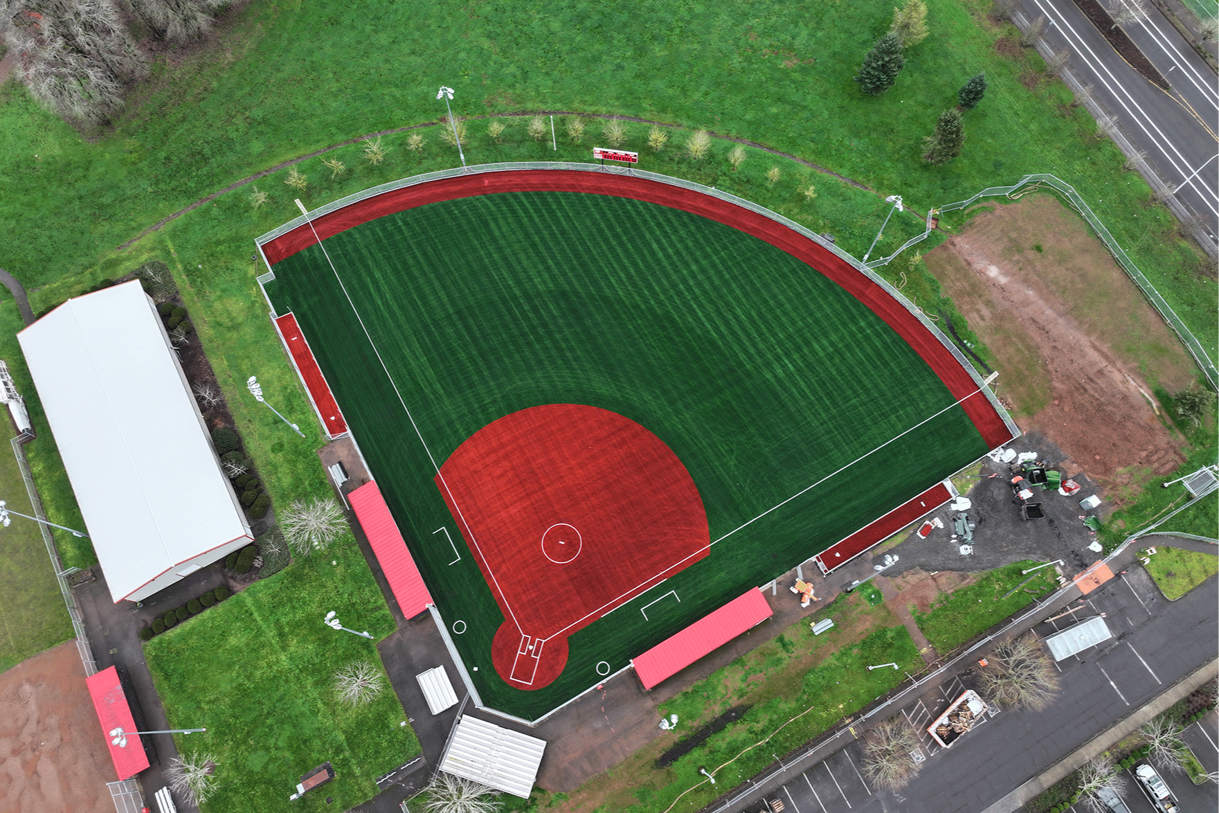 softball field