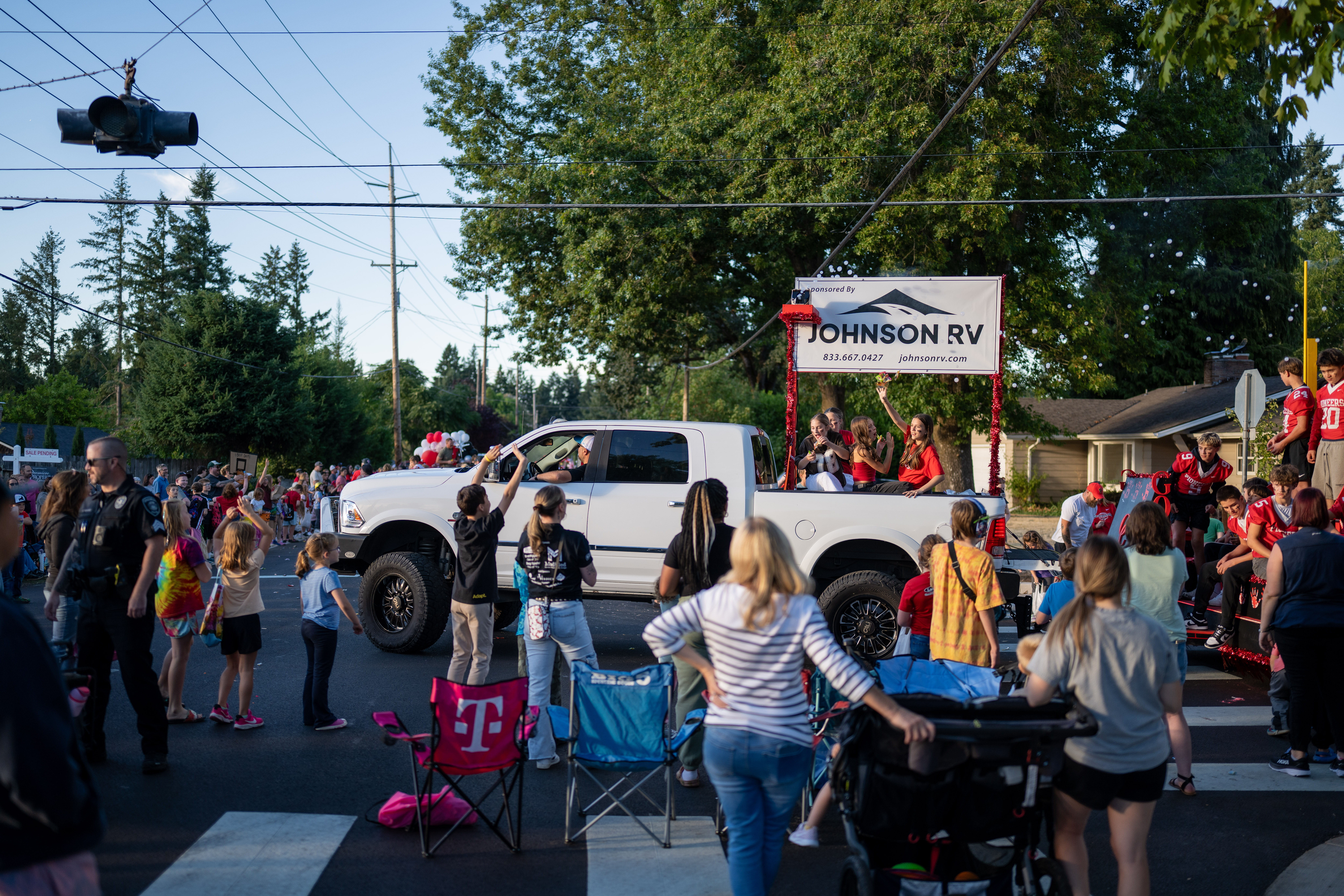Homecoming parade