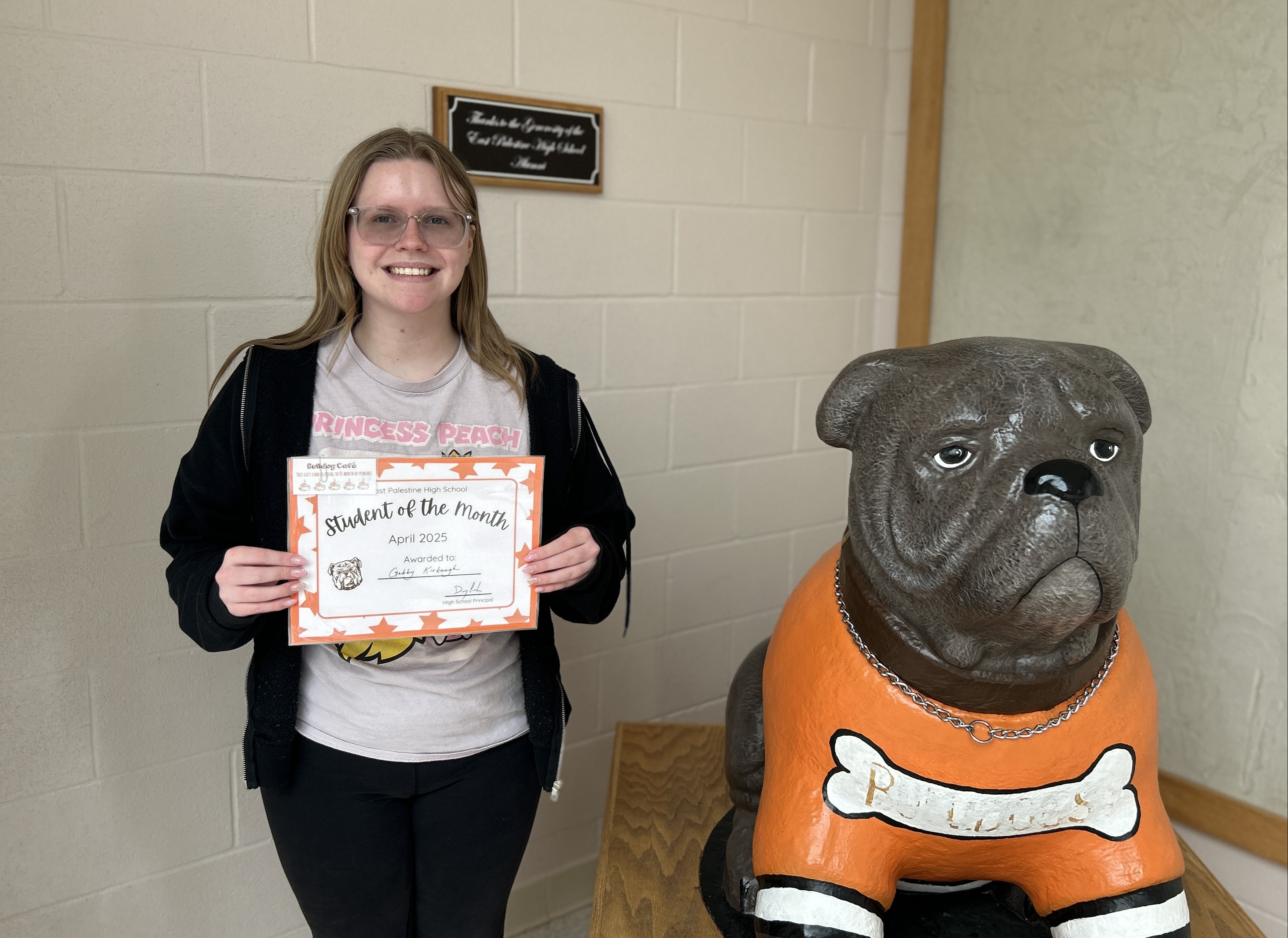 junior student of the month