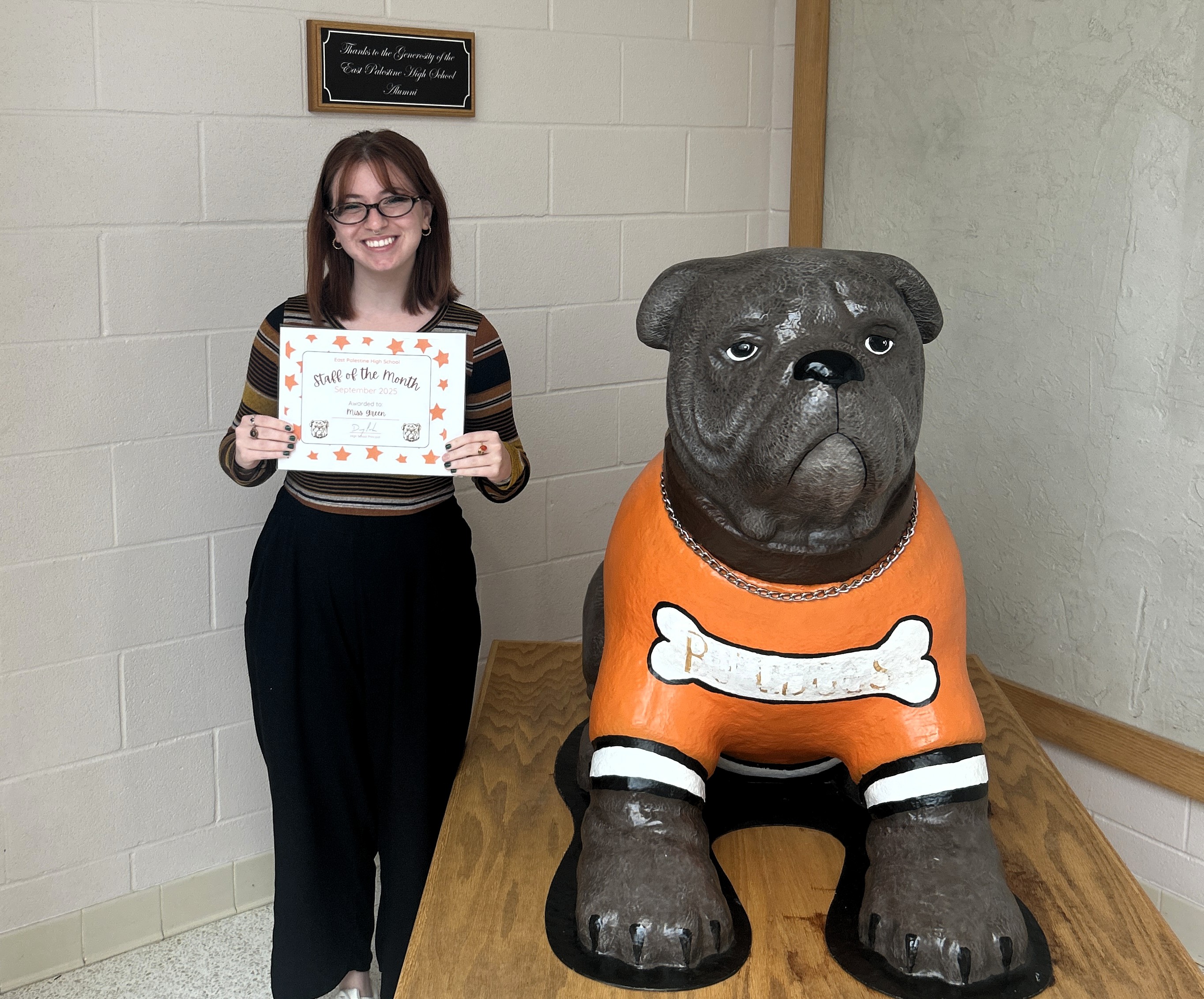 staff member of the month