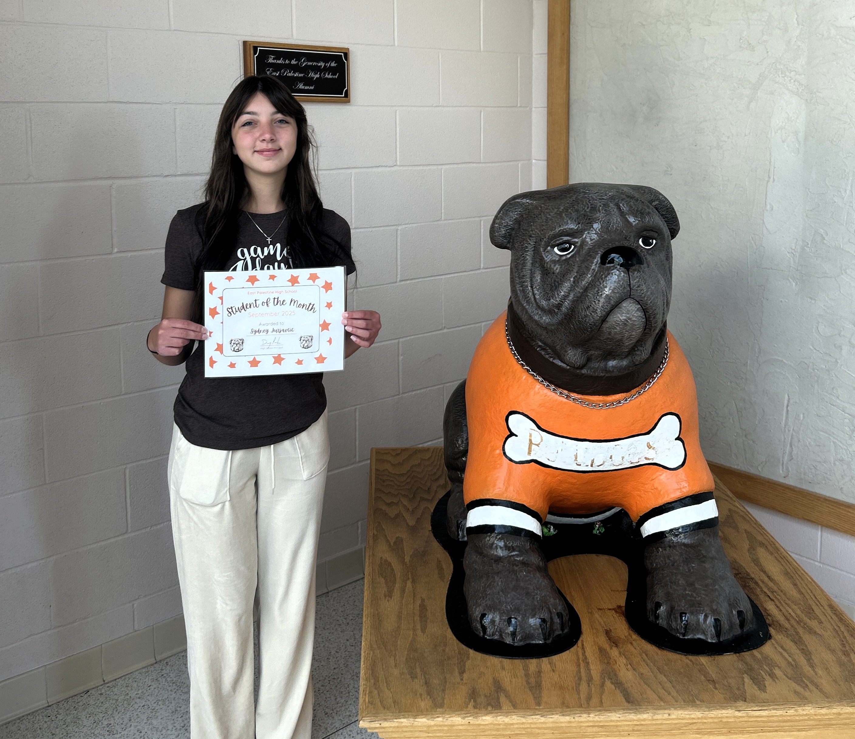 student of the month