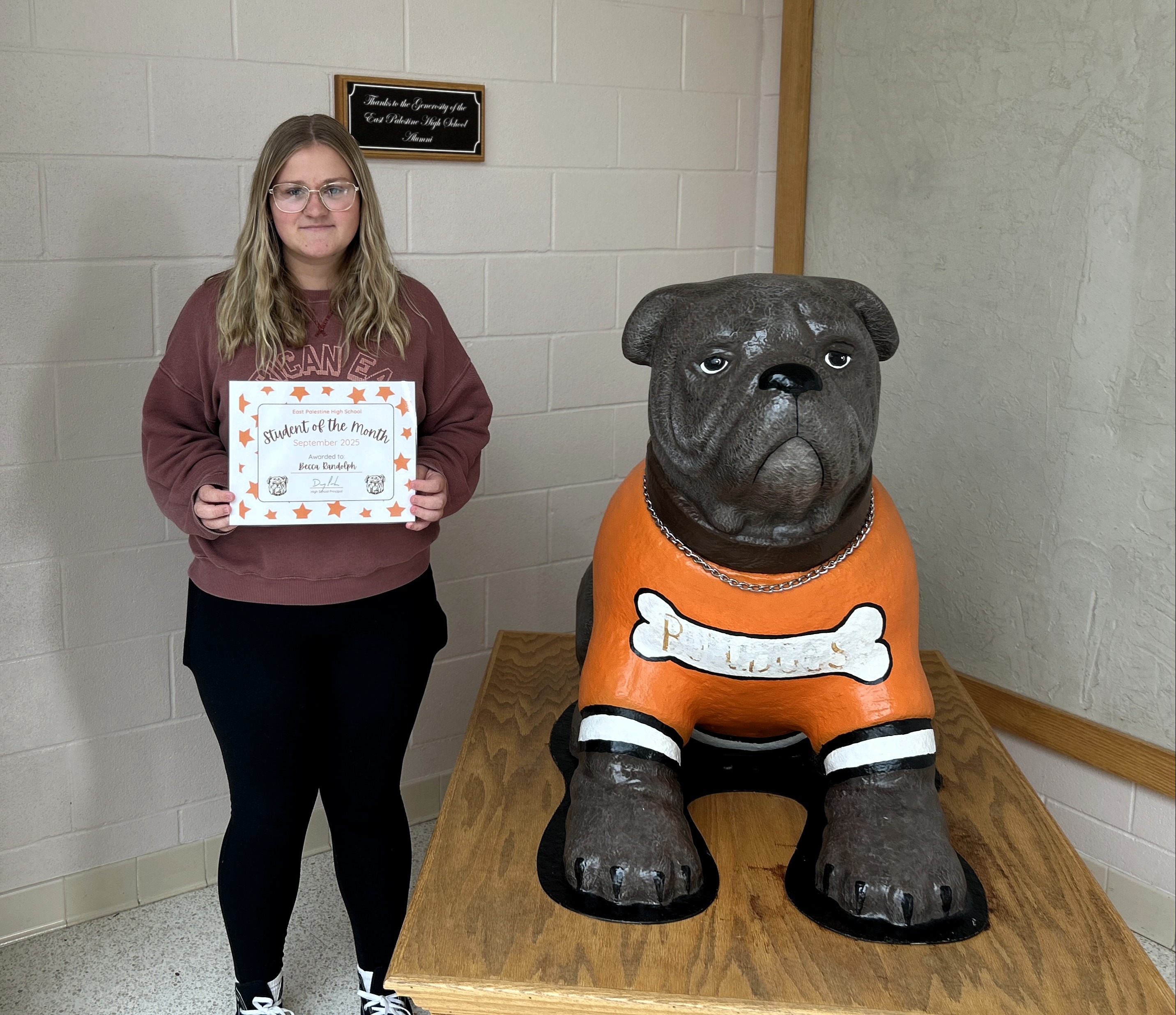 student of the month