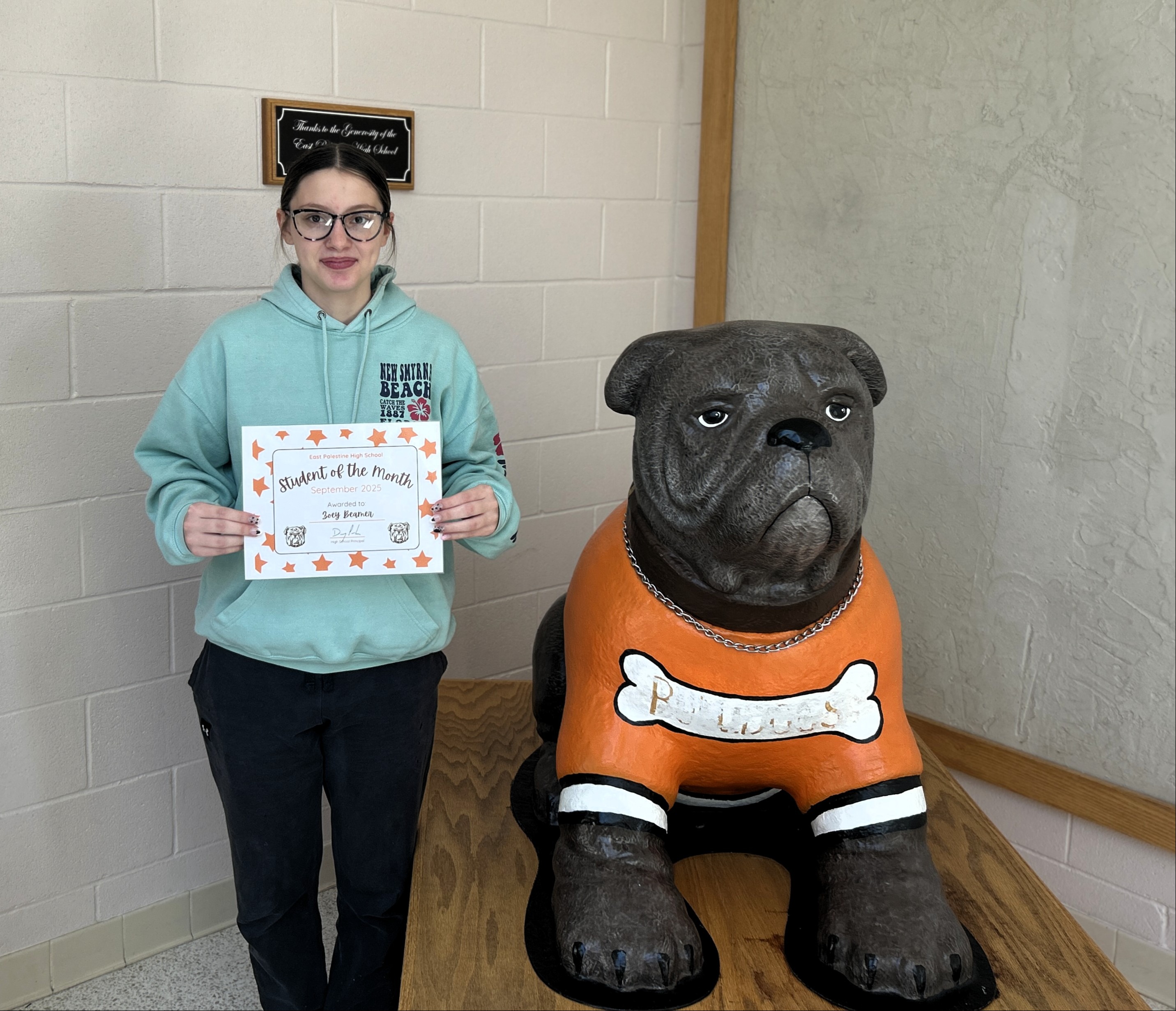 student of the month