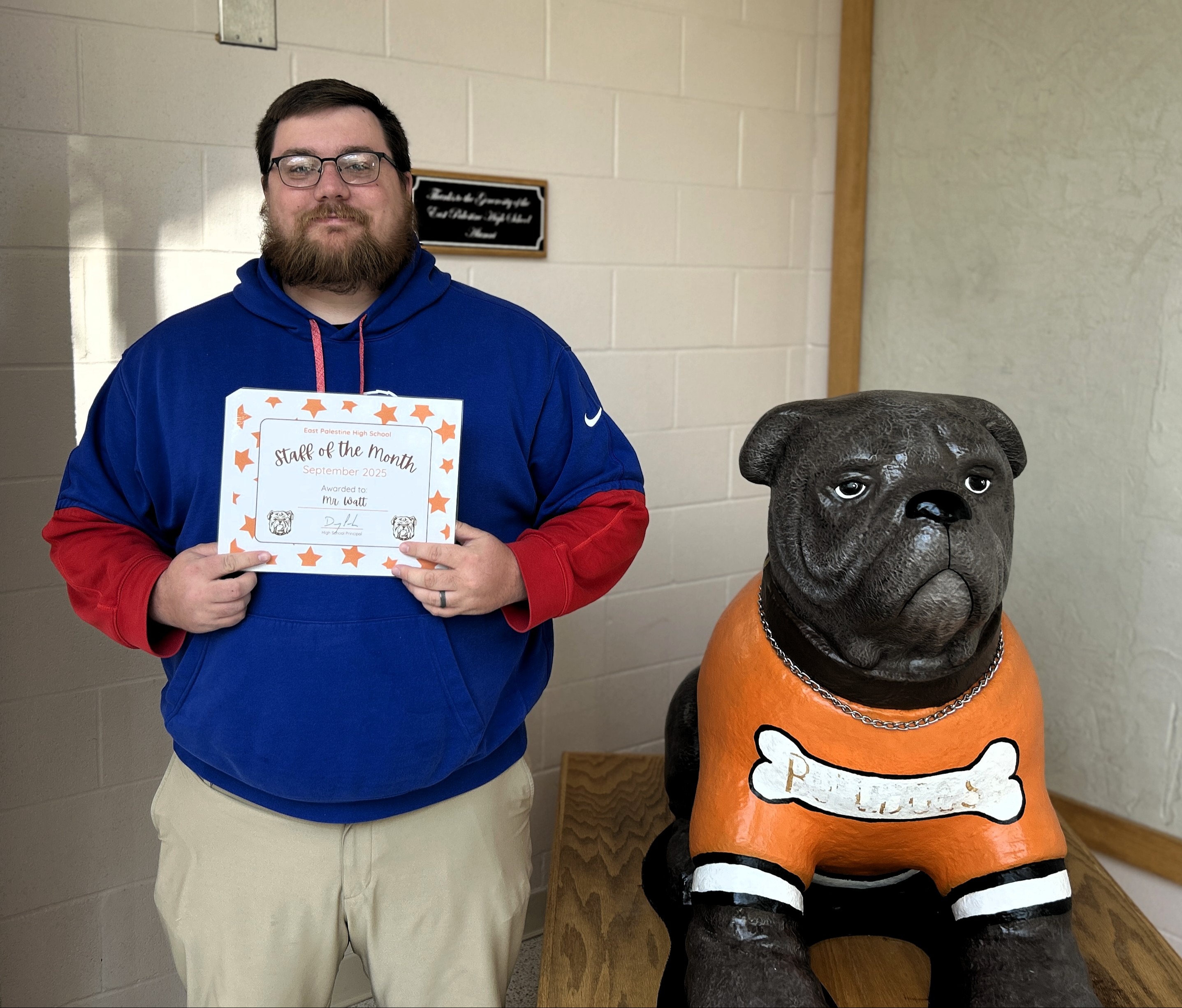 staff member of the month