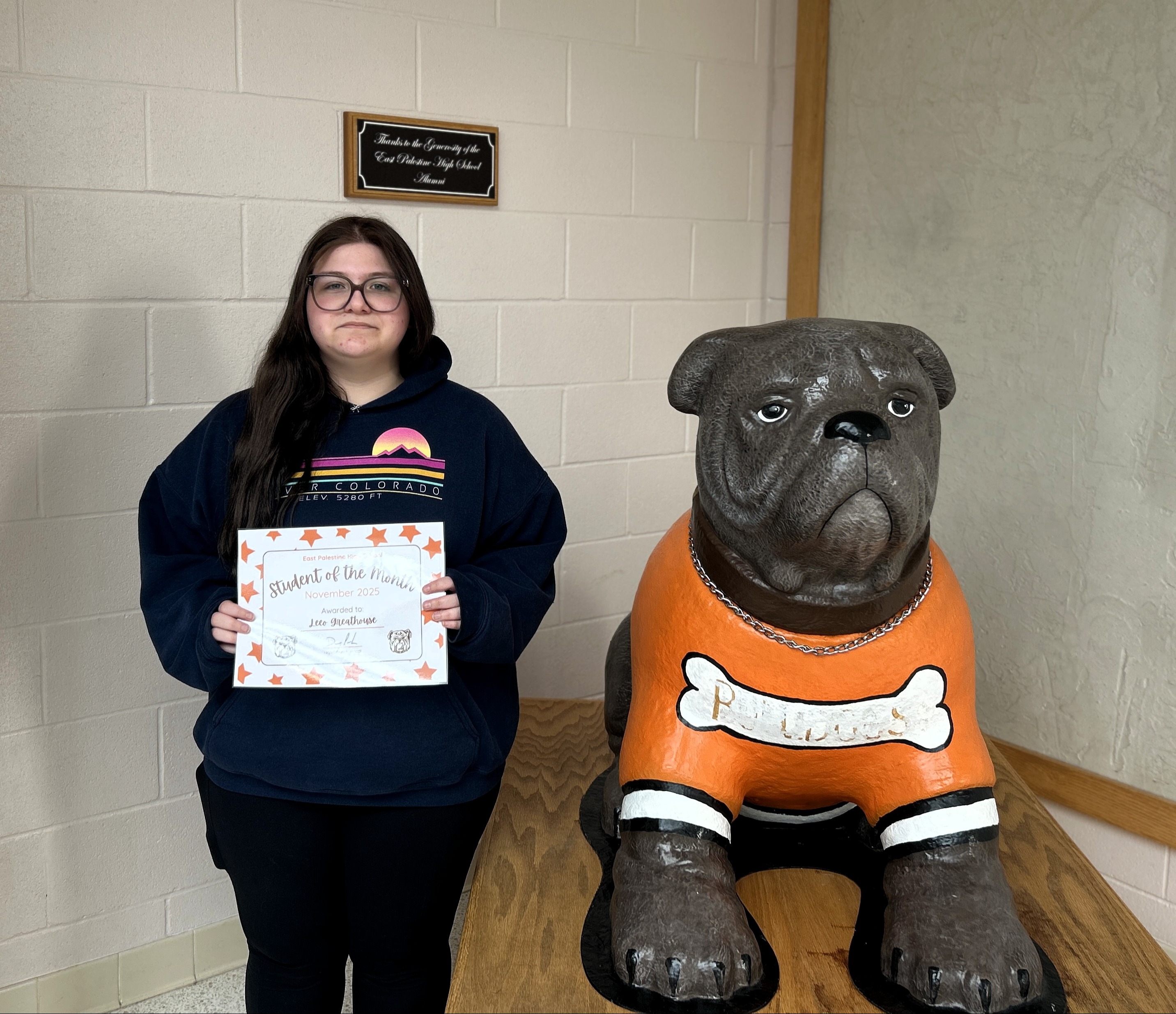 student of the month