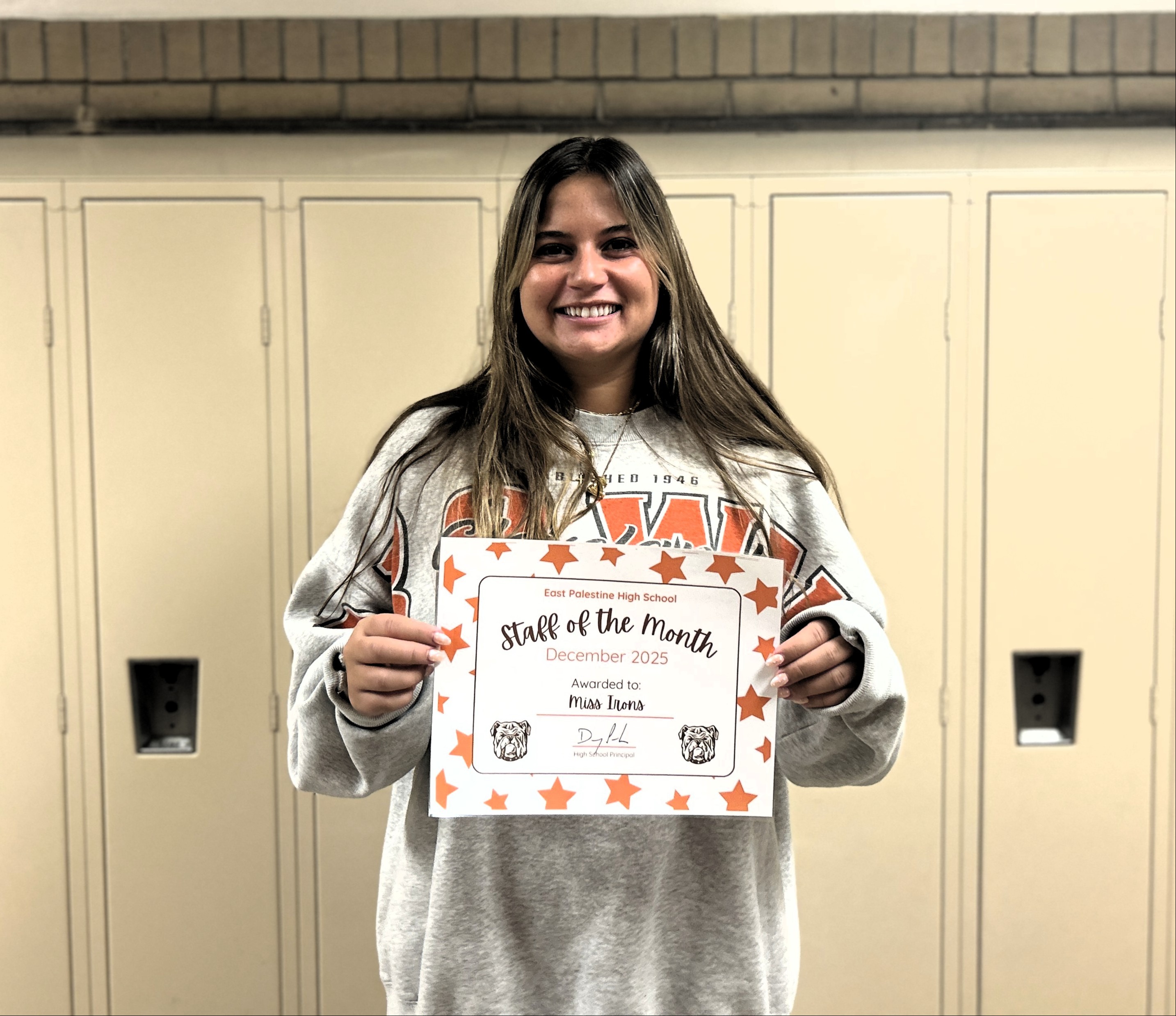 staff member of the month