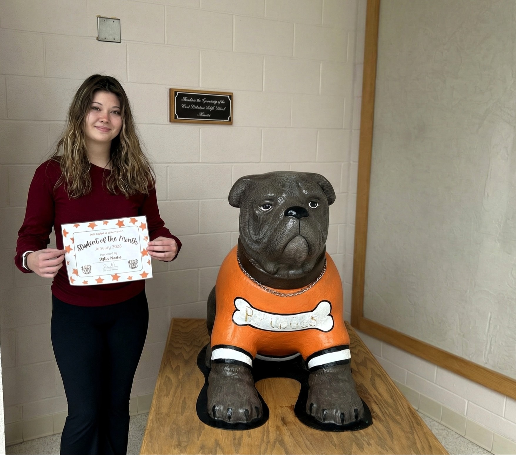 student of the month