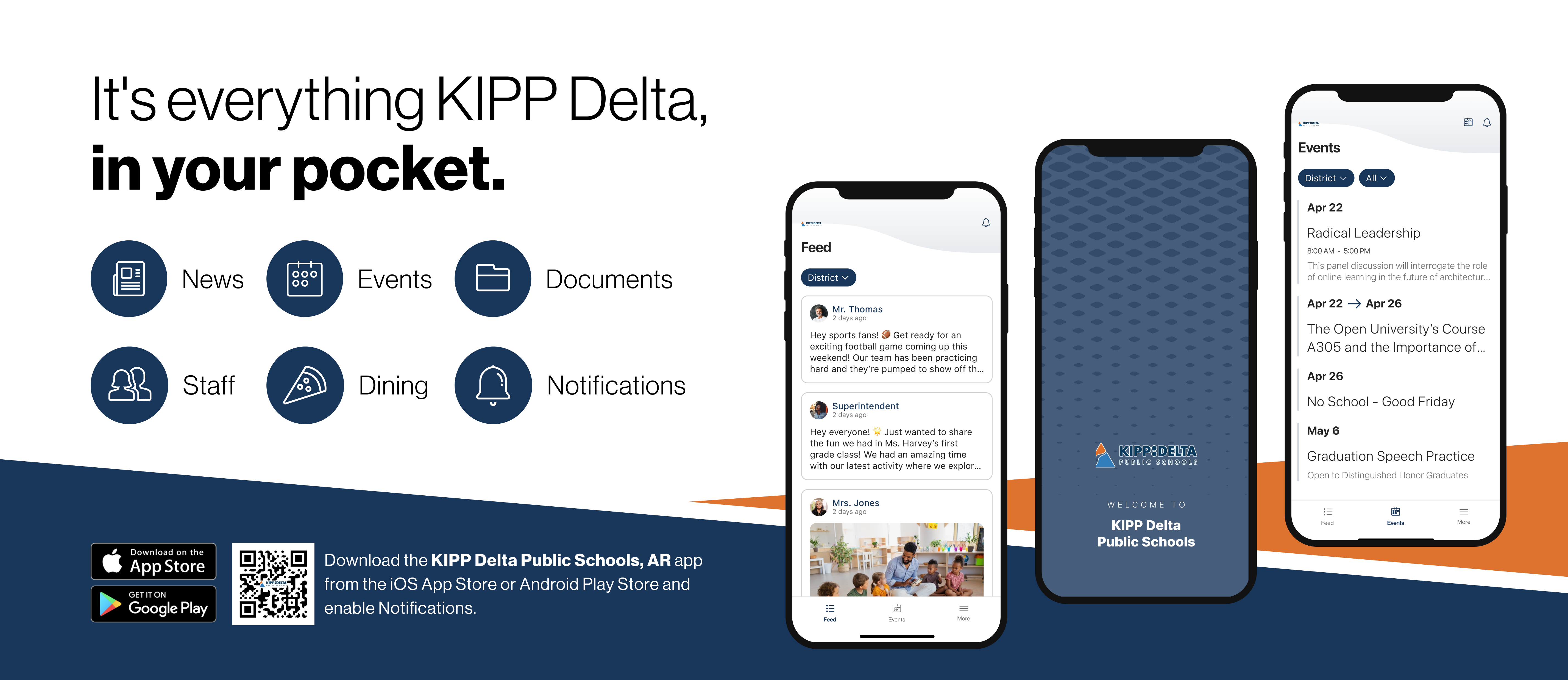 It's everything Kipp Delta Public Schools in your pocket. 