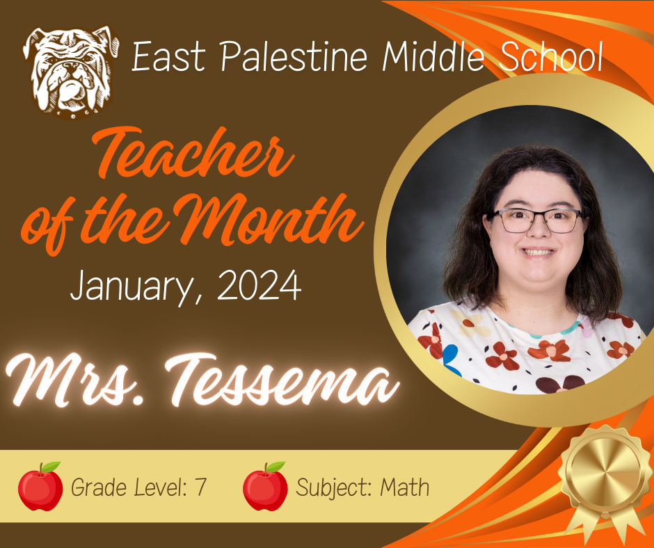 january teacher of the month