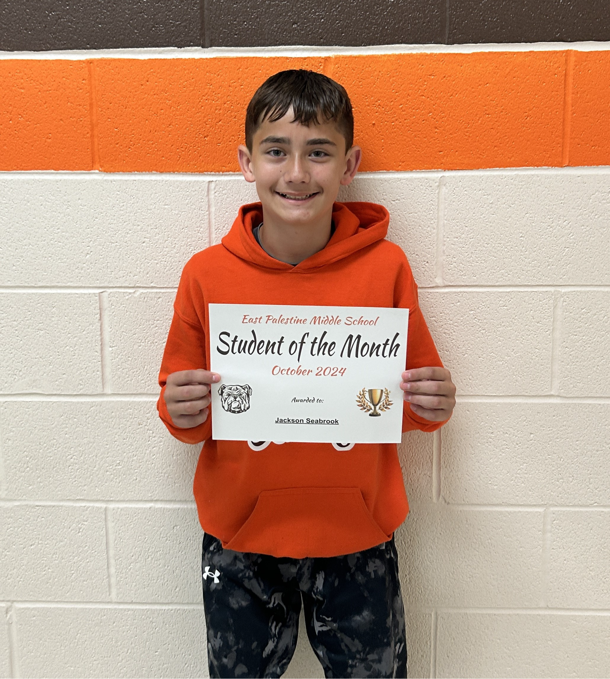 student of the month