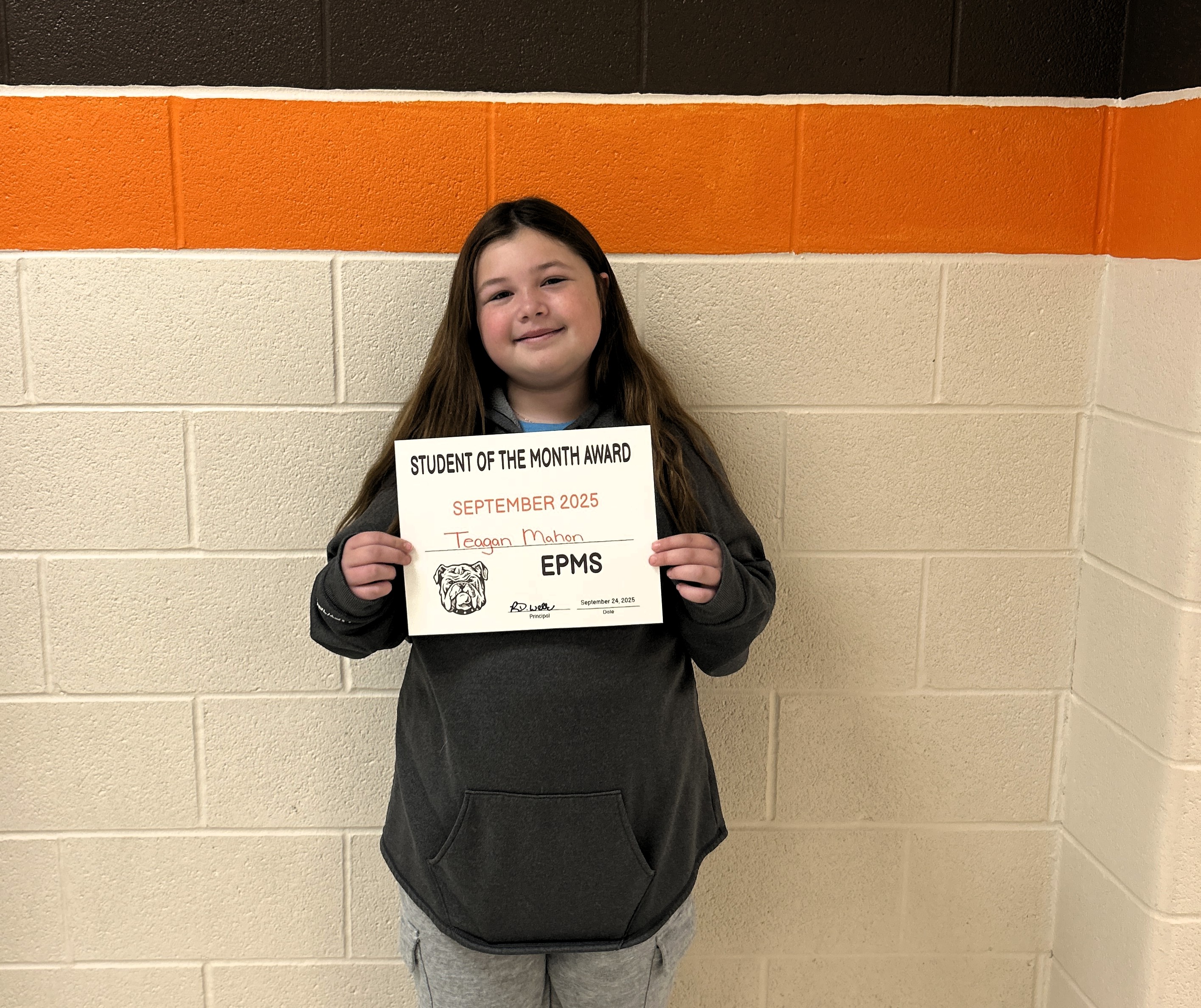 student of the month