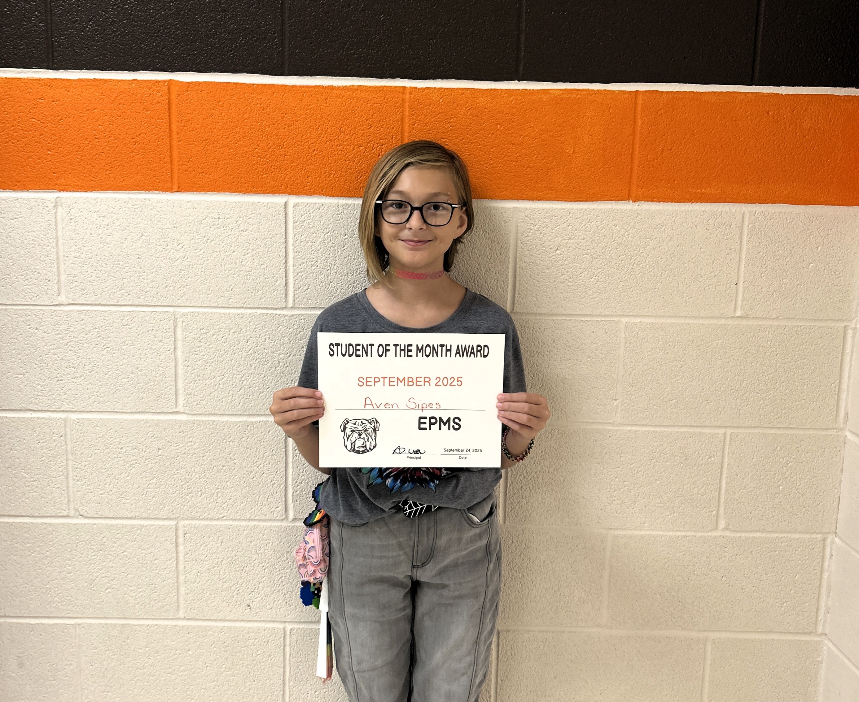 student of the month