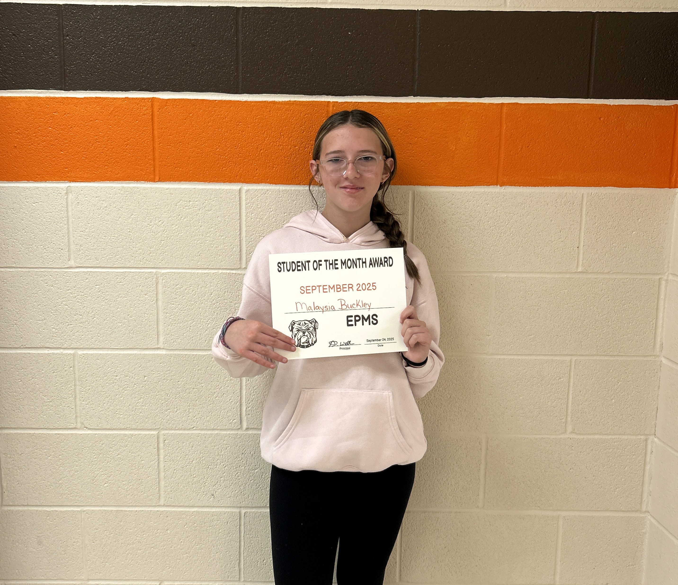 student of the month