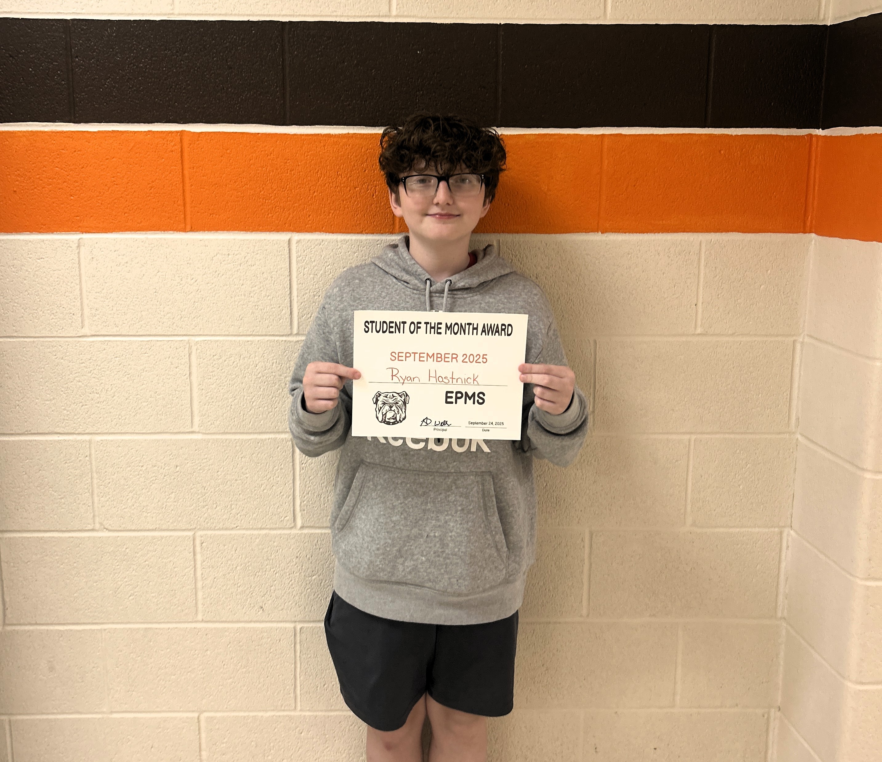 student of the month