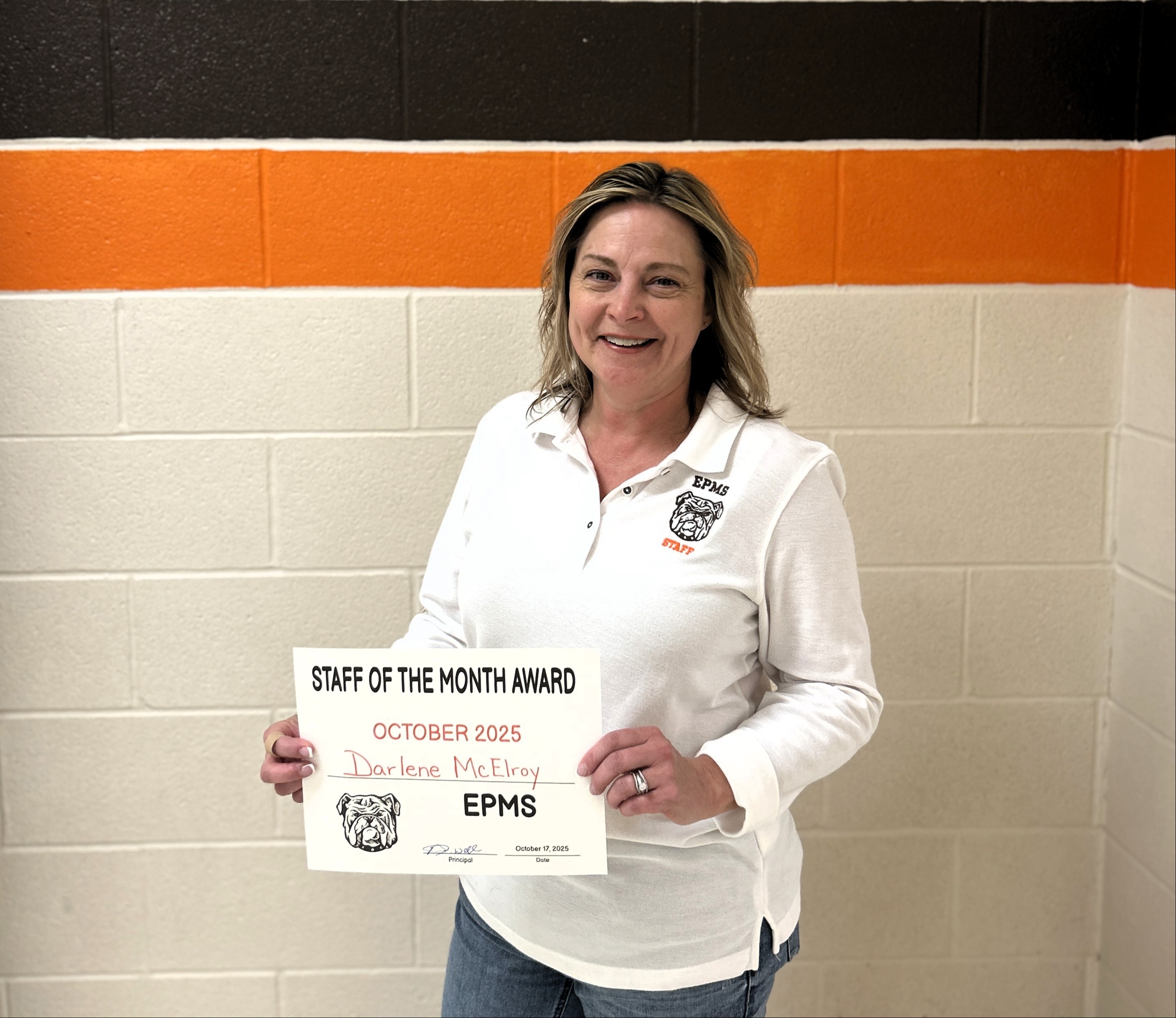 staff member of the month