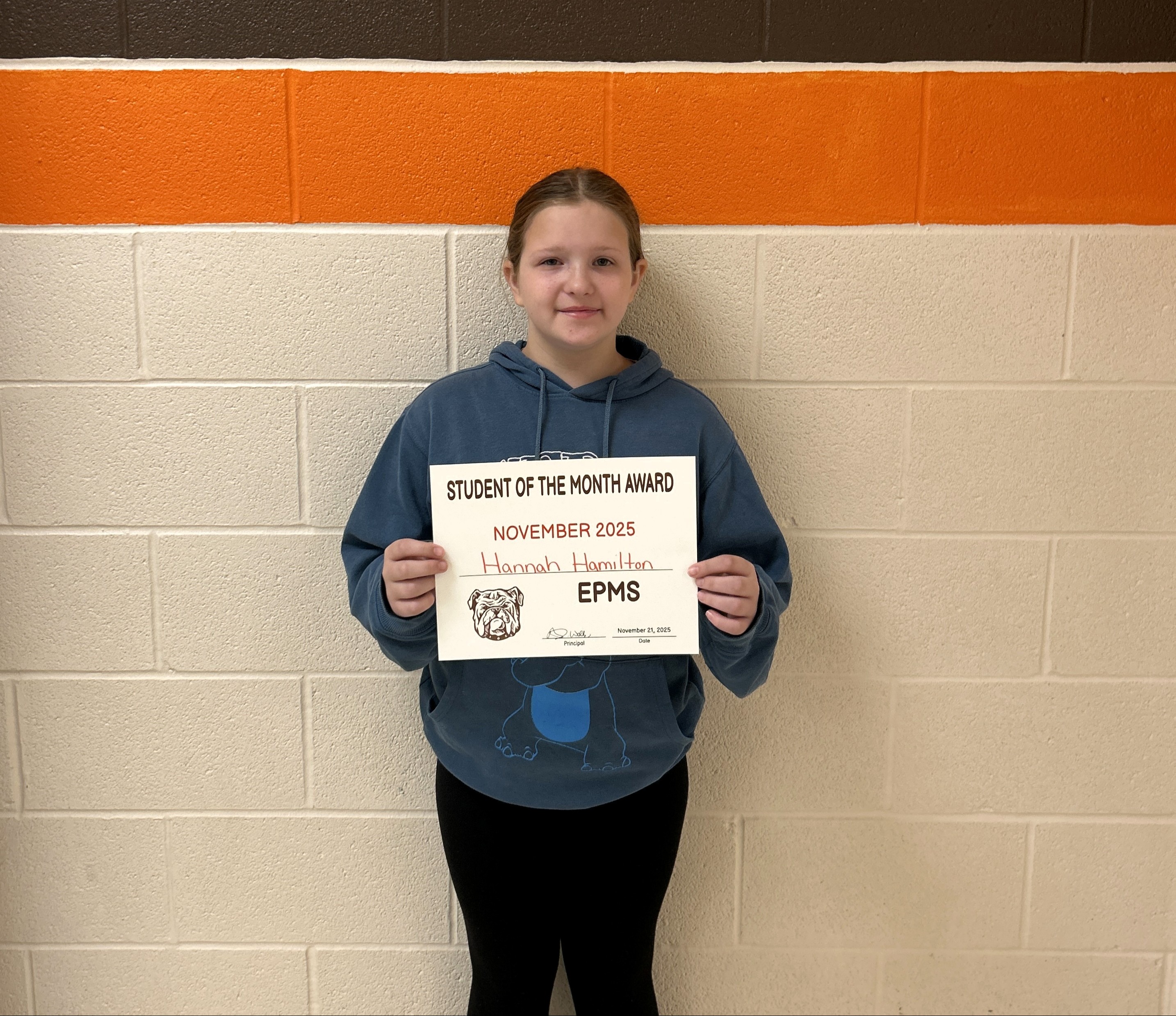 student of the month